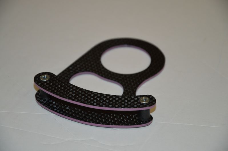 Finished carbon fibre 28t chain guide