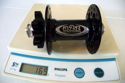 A2Z early version front disc hub