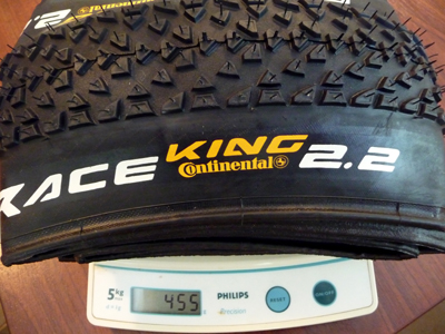 continental race king tyres