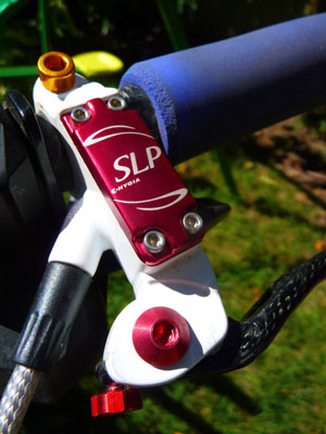 SLP brake lever with alu pinch bolt and lever pivot bolt