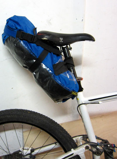 large saddle bag bike