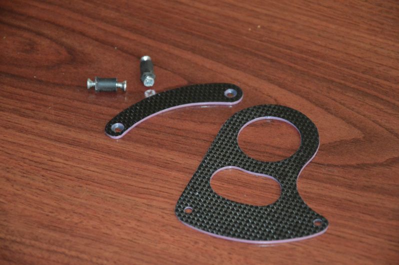 Carbon fibre guide plates