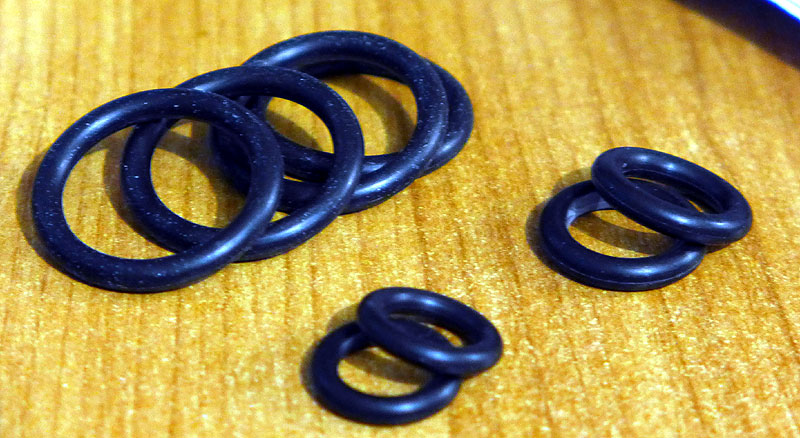 O-rings for Rockshox air spring