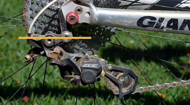 shimano zee rear derailleur