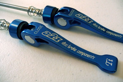 A2Z Titanium Skewer Handle close-up